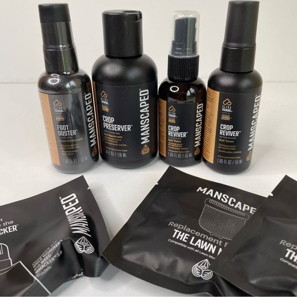 Manscaped Other - Manscaped Lot Crop Reviver Preserver Ball Toner Deodorant Foot Duster Rep Blades